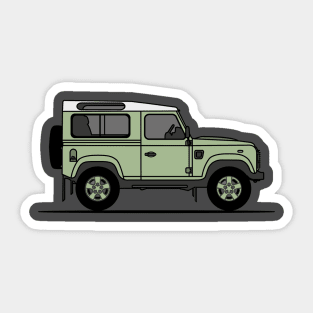 Defender 90 Sticker